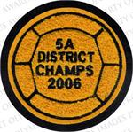 Custom Embroidered Volleyball Patch