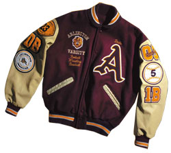 Letterman Jacket and Varsity Jacket